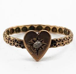 Yellow Gold Ring- Women's