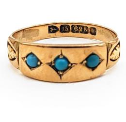 Yellow Gold Ring- Women's