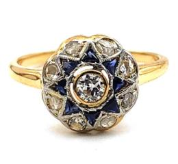 Yellow Gold Ring- Women's