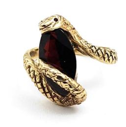 Yellow Gold Ring- Women's