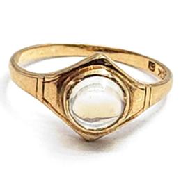 Yellow Gold Ring- Women's