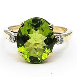 Yellow Gold Ring- Women's