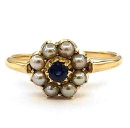 Yellow Gold Ring- Women's
