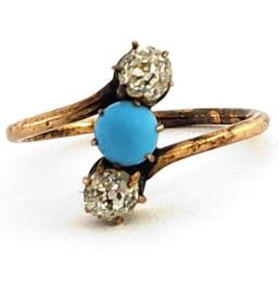 Yellow Gold Ring- Women's