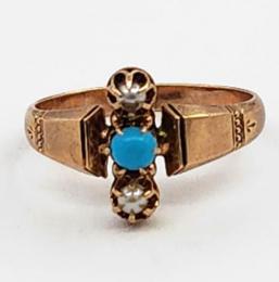 Yellow Gold Ring- Women's