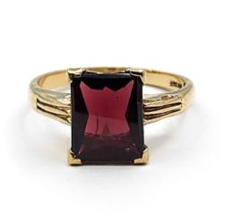 Yellow Gold Ring- Women's