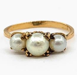 Yellow Gold Ring- Women's