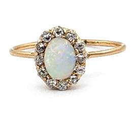 Yellow Gold Ring- Women's