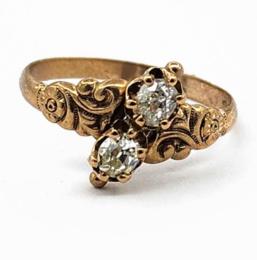 Yellow Gold Ring- Women's