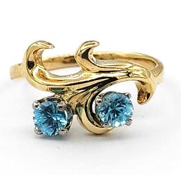 Yellow Gold Ring- Women's