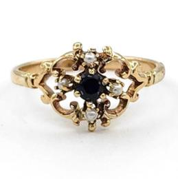 Yellow Gold Ring- Women's