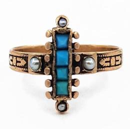 Yellow Gold Ring- Women's