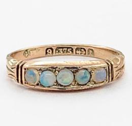 Yellow Gold Ring- Women's