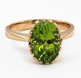 Yellow Gold Ring- Women's