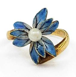 Yellow Gold Ring- Women's