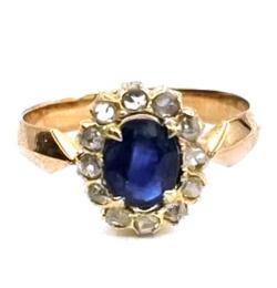 Yellow Gold Ring- Women's