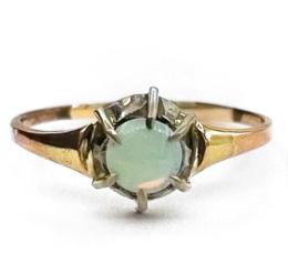 Yellow Gold Ring- Women's