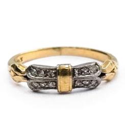 Yellow Gold Ring- Women's