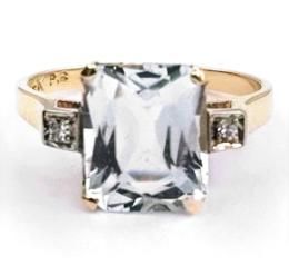 Yellow Gold Ring- Women's