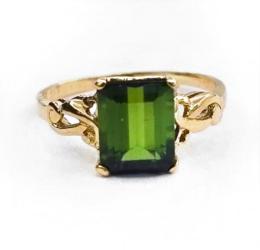 Yellow Gold Ring- Women's