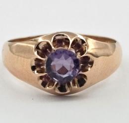 Yellow Gold Ring- Women's