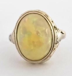 Yellow Gold Ring- Women's