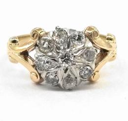 Yellow Gold Ring- Women's