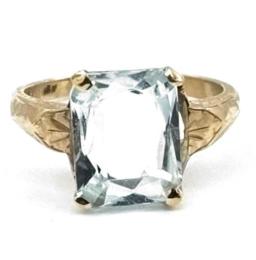 Yellow Gold Ring- Women's