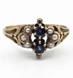 Yellow Gold Ring- Women's