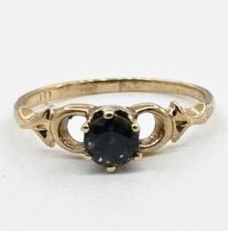 Yellow Gold Ring- Women's