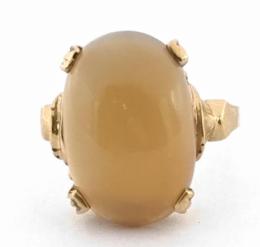 Yellow Gold Ring- Women's