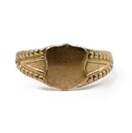 Yellow Gold Ring- Women's