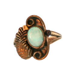 Yellow Gold Ring- Women's