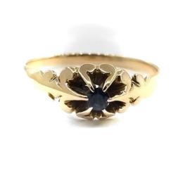 Yellow Gold Ring- Women's