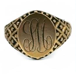 Yellow Gold Ring- Women's