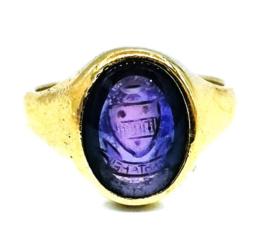 Yellow Gold Ring- Women's