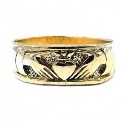 Yellow Gold Ring- Women's