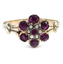 Yellow Gold Ring- Women's