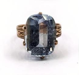 Yellow Gold Ring- Women's