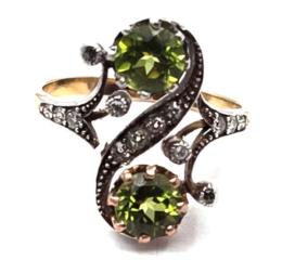 Yellow Gold Ring- Women's