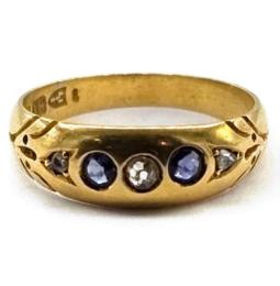 Yellow Gold Ring- Women's