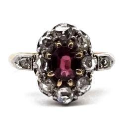 Yellow Gold Ring- Women's