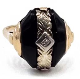 Yellow Gold Ring- Women's