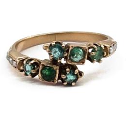 Yellow Gold Ring- Women's