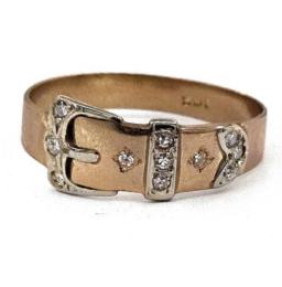 Yellow Gold Ring- Women's