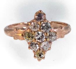Yellow Gold Ring- Women's