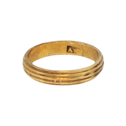 Yellow Gold Ring- Women's