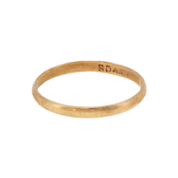 Yellow Gold Ring- Women's