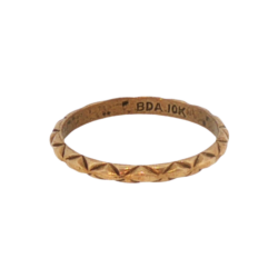 Yellow Gold Ring- Women's