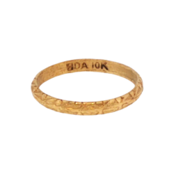Yellow Gold Ring- Women's